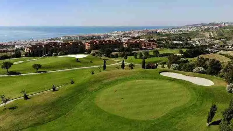 uitzicht op doña julia golfbaan
