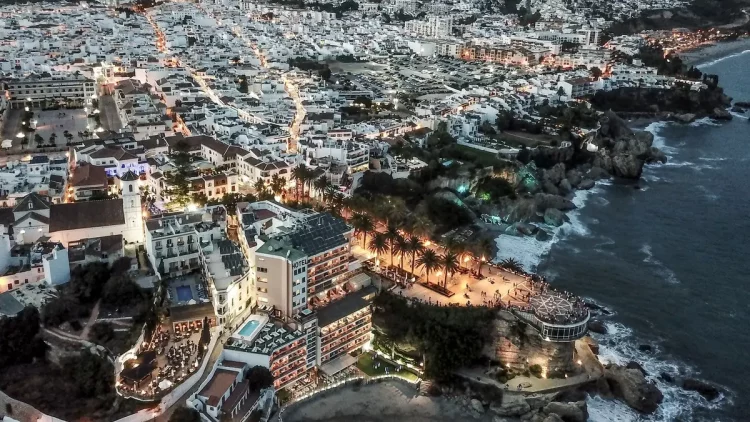 Coves and beaches in Nerja