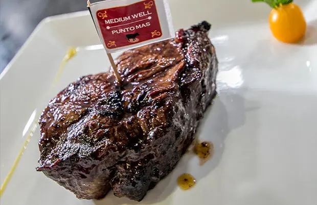 steak medium gaar bij angus torrequebrada