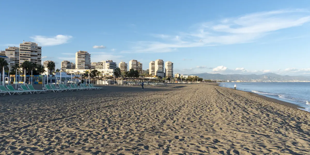 Popular Bajondillo beach