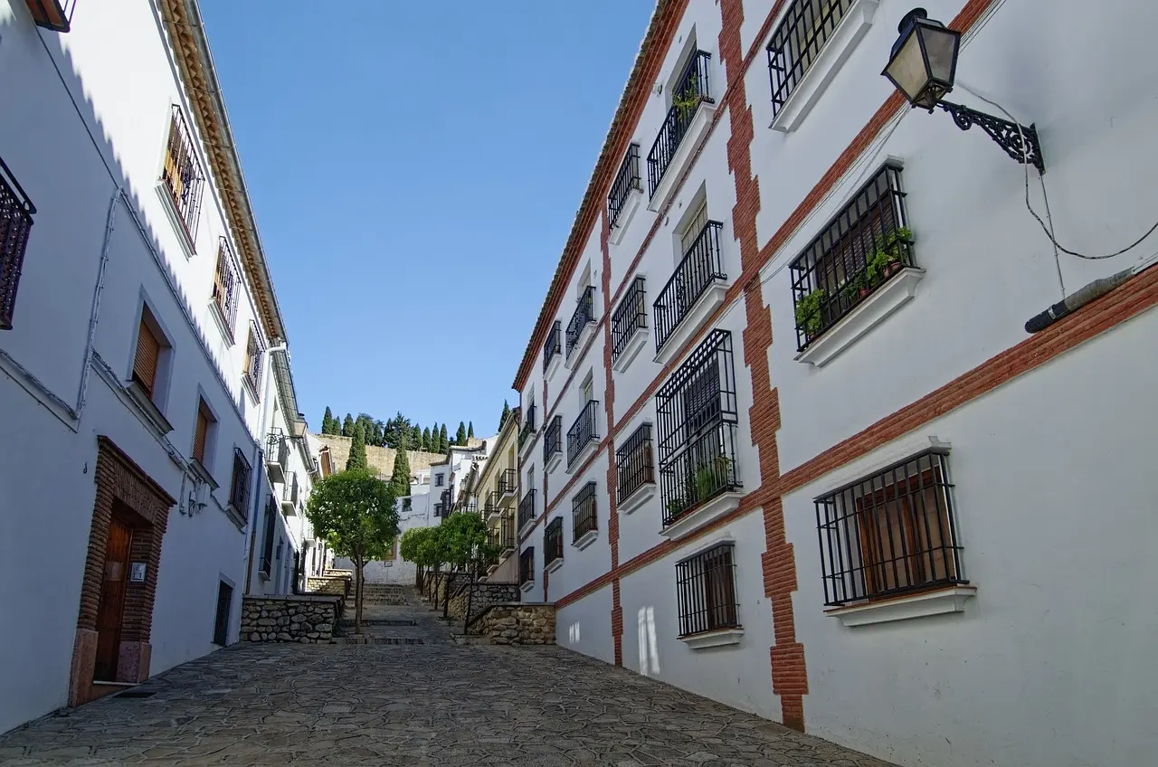 Mooie straten van Antequera