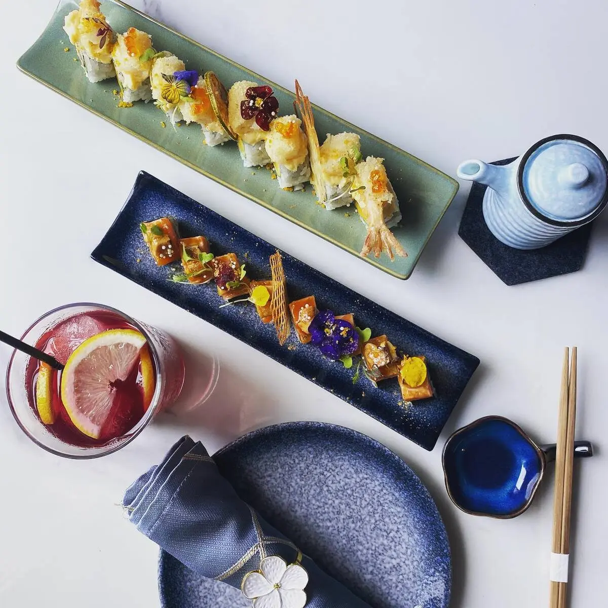 Variation og tradition på Haruki Sushi