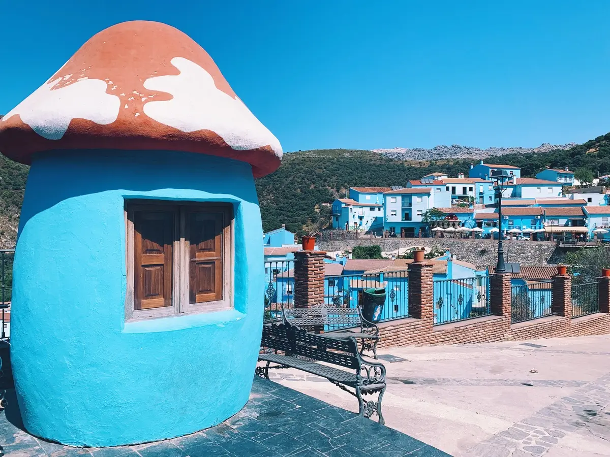 Júzcar, the smurf village