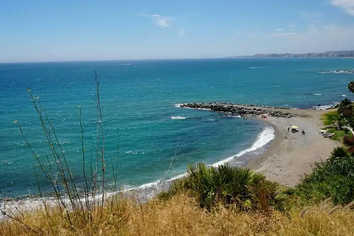 Peaceful beach of La Morera