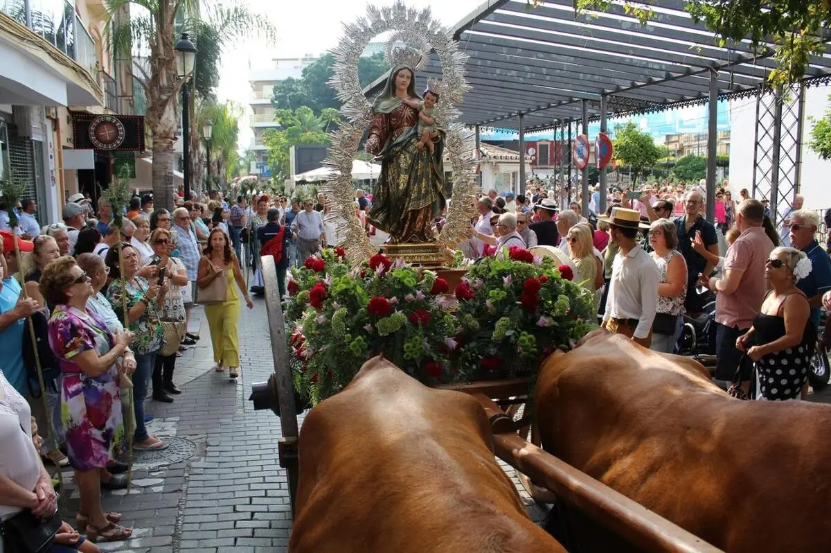 Pilegrimsvandring i forkant av Feria