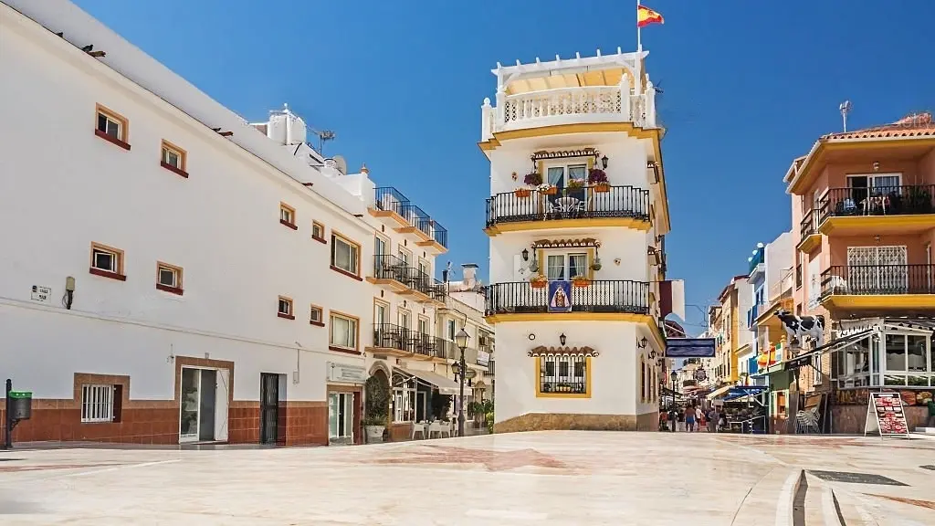 Traditional square in the centre of Torremolinos
