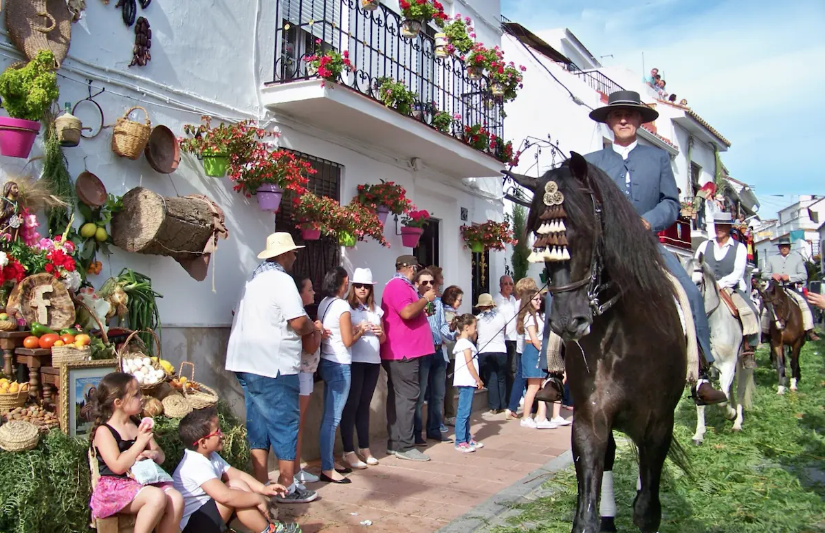 Populair San Isidro festival dat jaarlijks wordt gehouden 