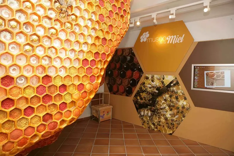 Origineel honingmuseum in Colmenar