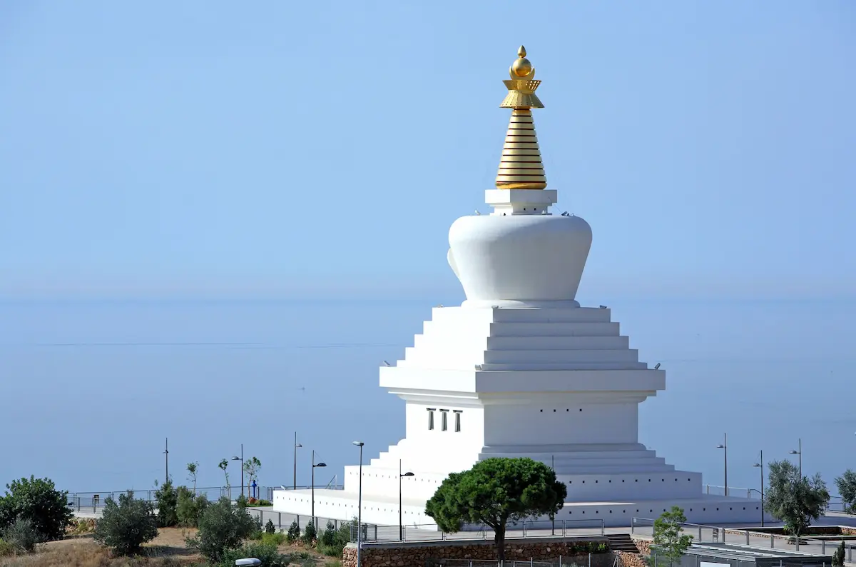 Boeddhistische Verlichting Stupa