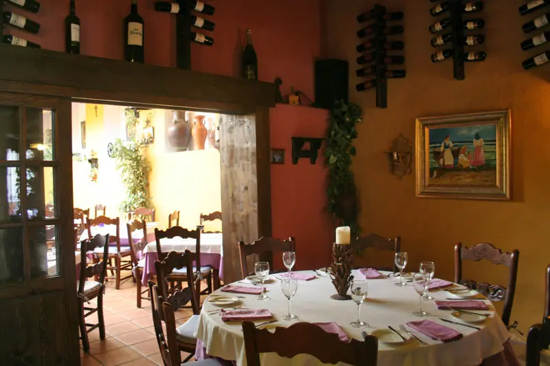 Mysig restaurang i Fuengirolas centrum