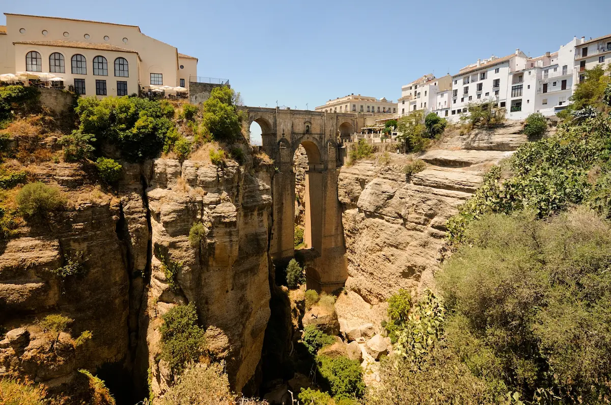 Beeindruckende Brücke über den Tajo de Ronda