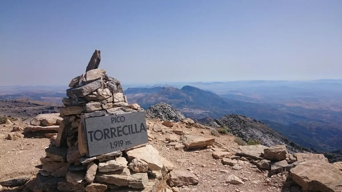 Incredible panoramic views from the top of Torrecilla Peak