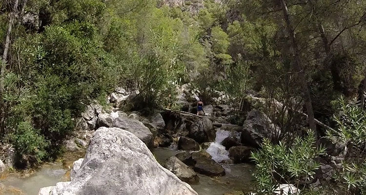 Route des Flusses Chillar: Wasser, Wasserfälle und vieles mehr