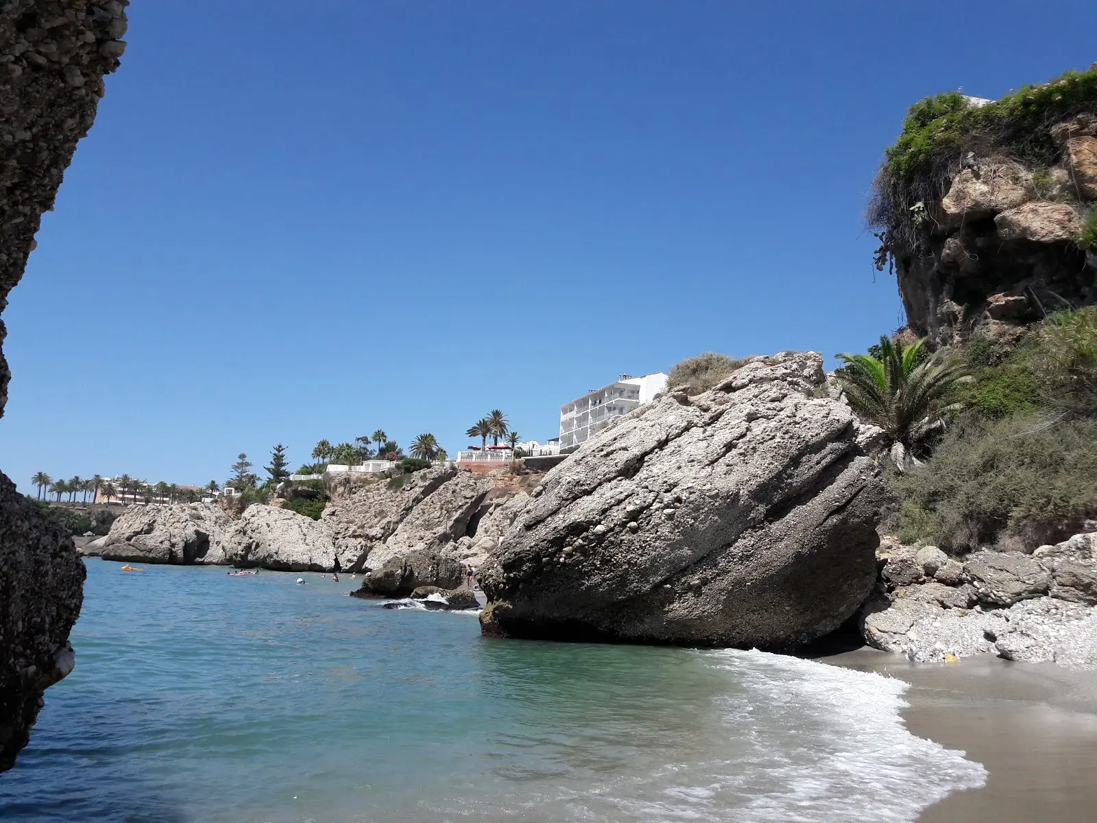 Naturverbundene Atmosphäre am Playa el Chorrillo 