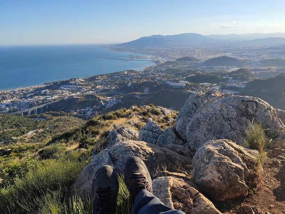 Een natuurlijk, afgelegen en ontspannen uitzichtpunt: Mirador Monte San Antón