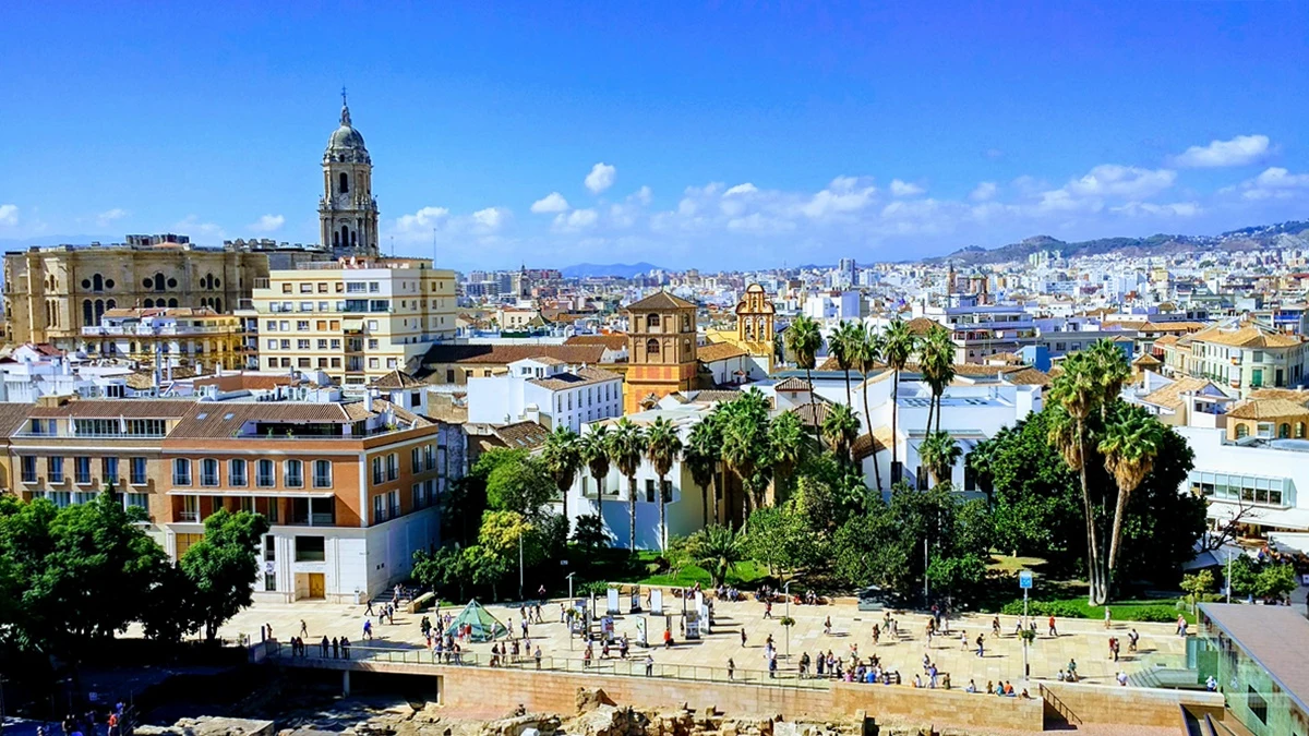 Viewpoints in Málaga