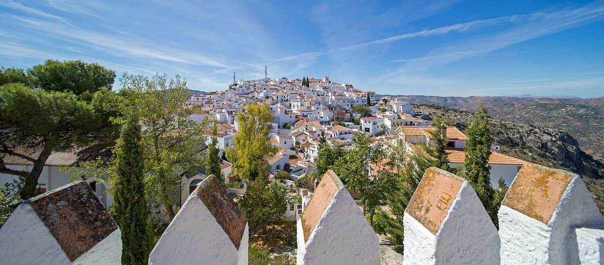 The location of Comares offers incredible views | 