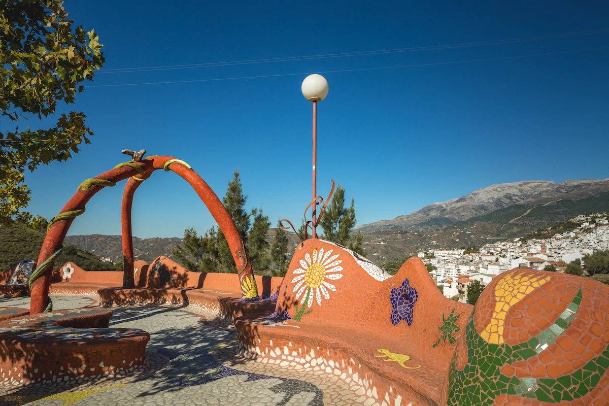 Park located in the beautiful wine village of Competa | 