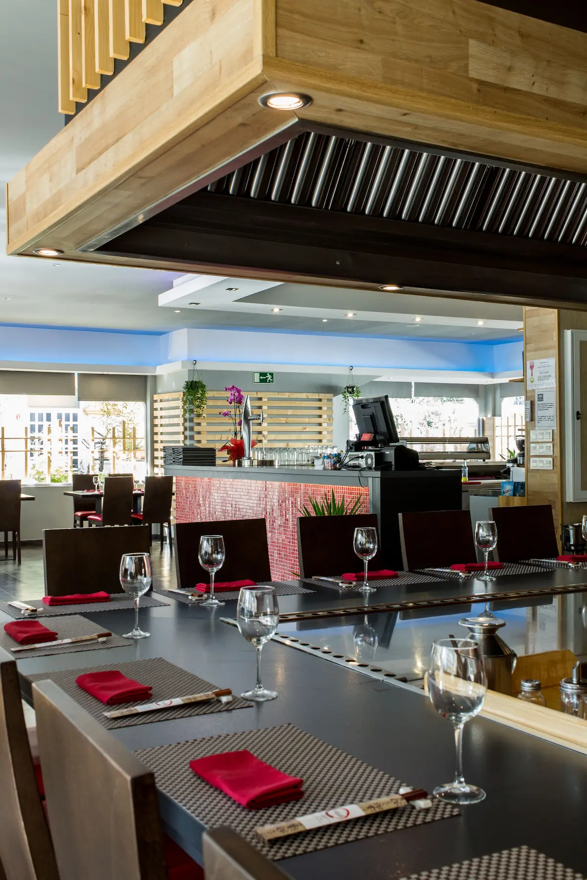 If you're looking for a place with a wide sushi menu, Teppanyaki Kazuki