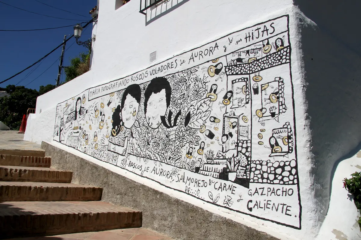 Arte contemporáneo en las calles de Genalguacil