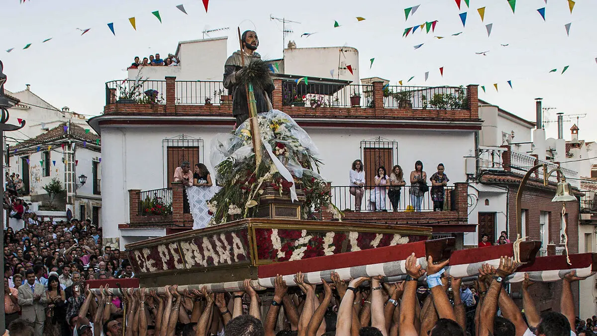 Viering van de feesten van San Isidro