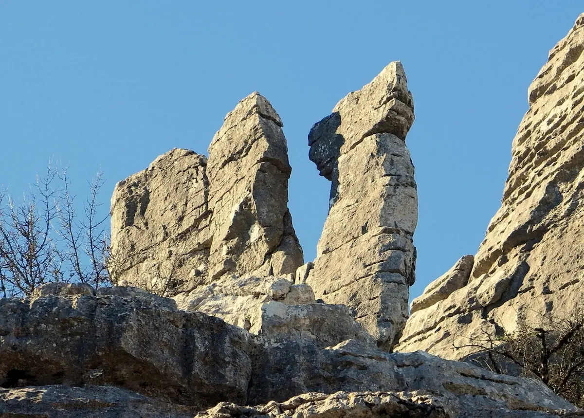 The Camel, on the yellow route of the Torcal de Antequera
