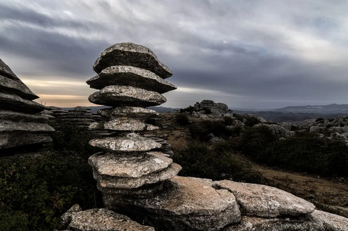 Spectaculaire dolmens van de Torcal de Antequera