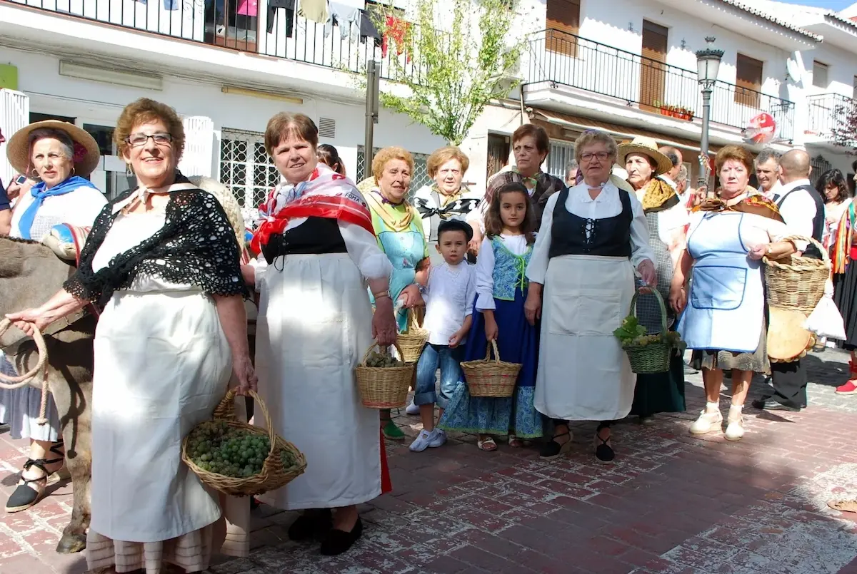 Fête traditionnelle du vin et de la châtaigne à Yunquera