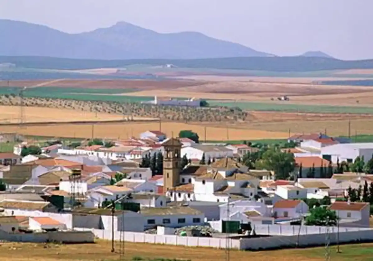 Views from Humilladero, a village of white houses in Malaga