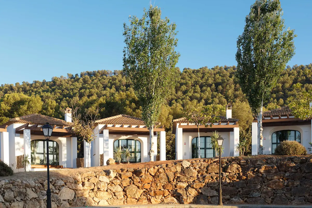 Lyxiga bungalows på Camping La Sierrecilla, Málaga