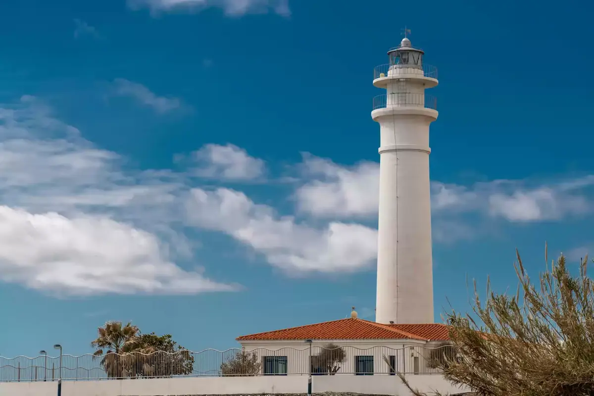 The emblematic lighthouse of Torrox Costa
