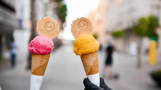 Ice cream in Malaga