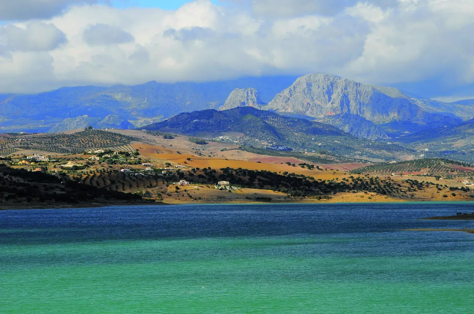 Embalse de la viñuela à Malaga 