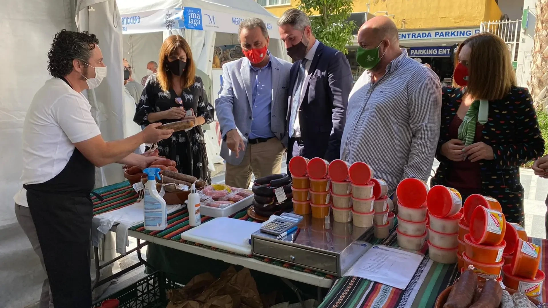 Der Geschmack von Malaga auf dem Markt von Torremolinos