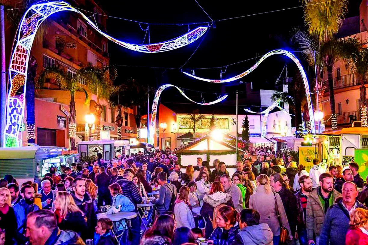 Nutzen Sie die Weihnachtsferien und besuchen Sie den Weihnachtsmarkt in Torremolinos