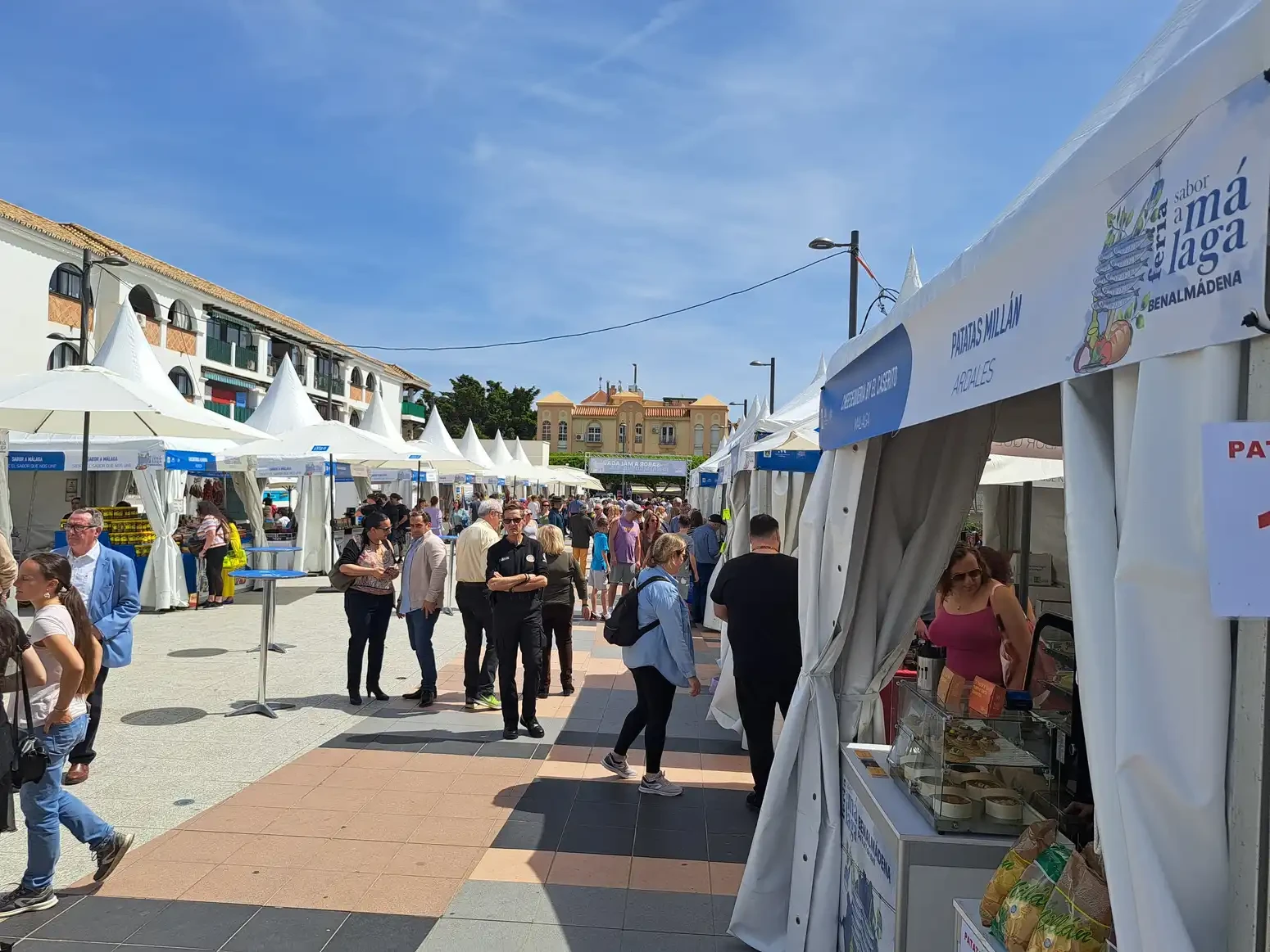 Der Geschmack des Malaga-Marktes in Benalmadena