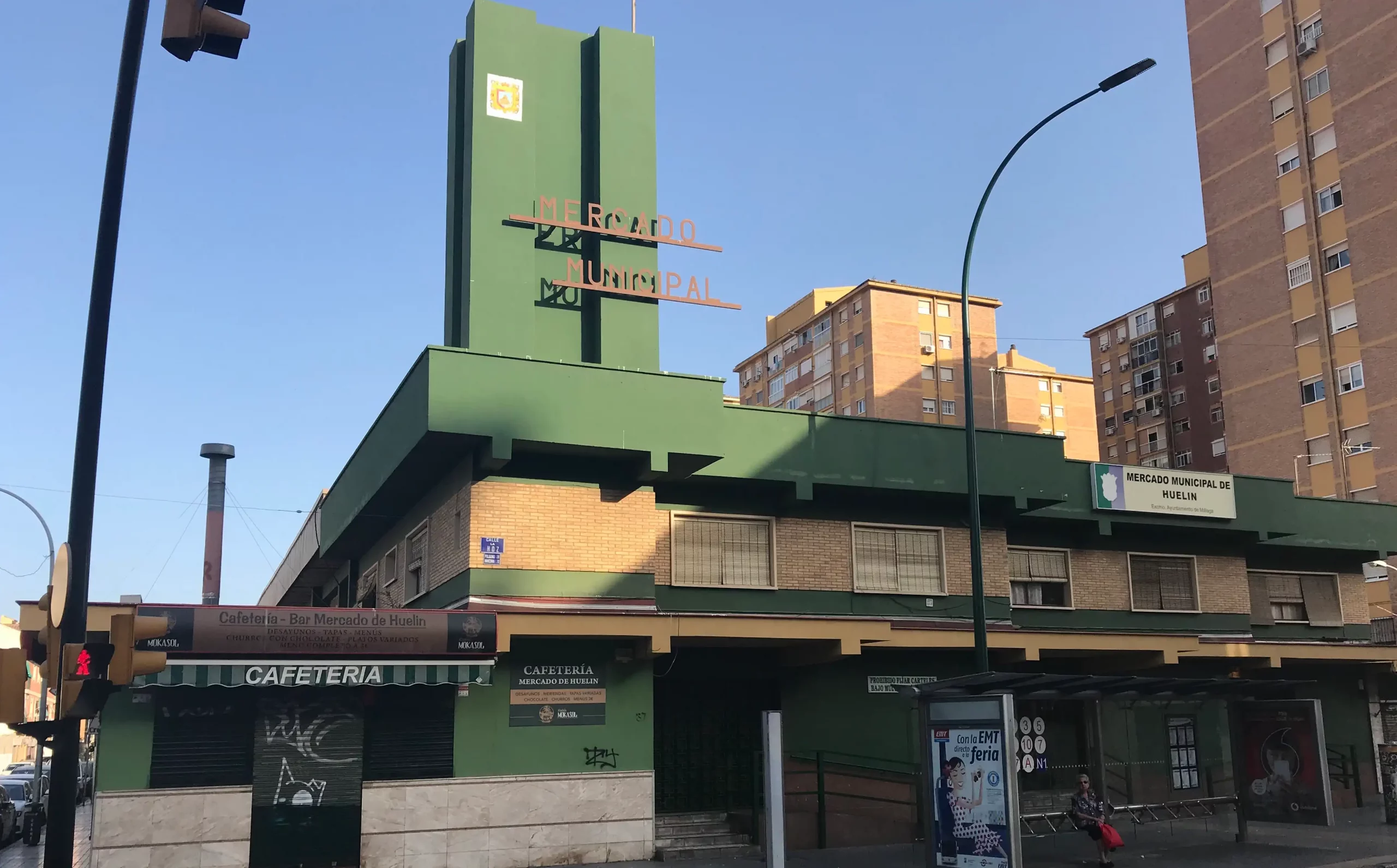 Facciata del Mercato Huelin