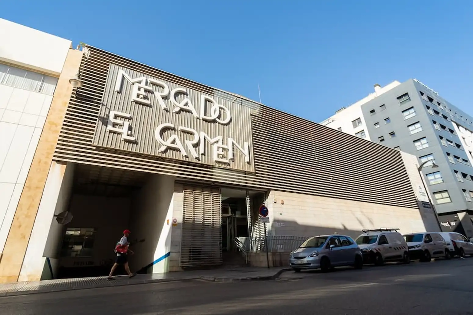 Facciata del Mercado del Carmen