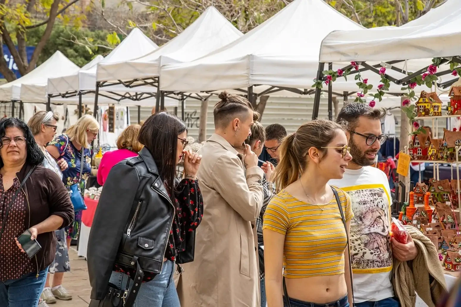 Mercato delle pulci in Plaza de la Merced