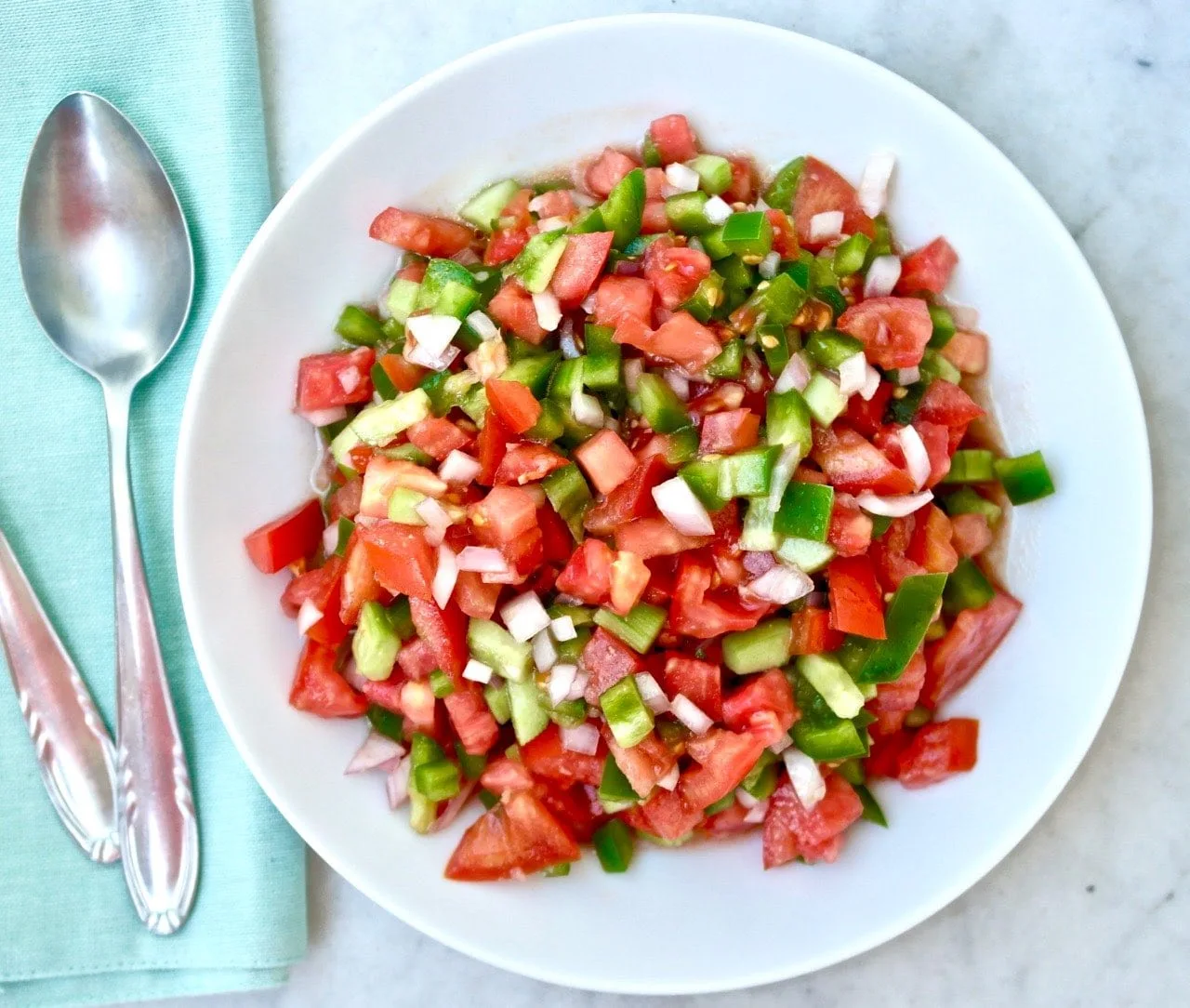 Pipirrana, insalata fresca tipica di Malaga