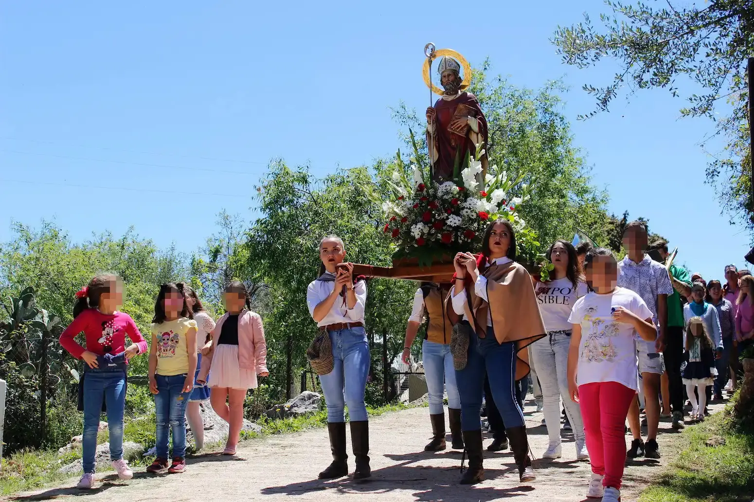 Procession af San Isidoro i Benadalid