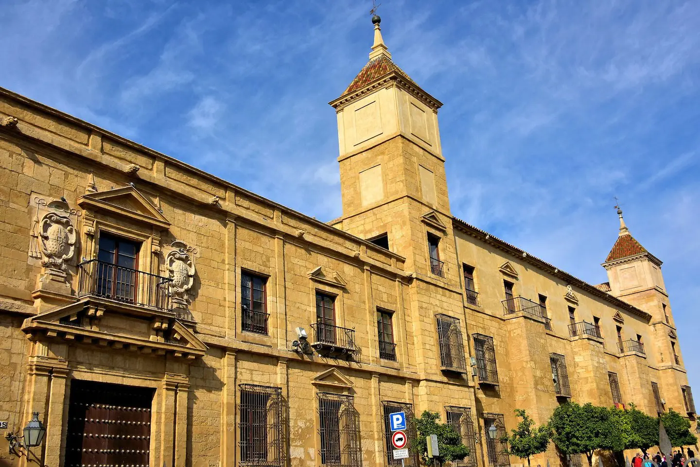 Extérieur du Palais Épiscopal à Cordoba, Espagne