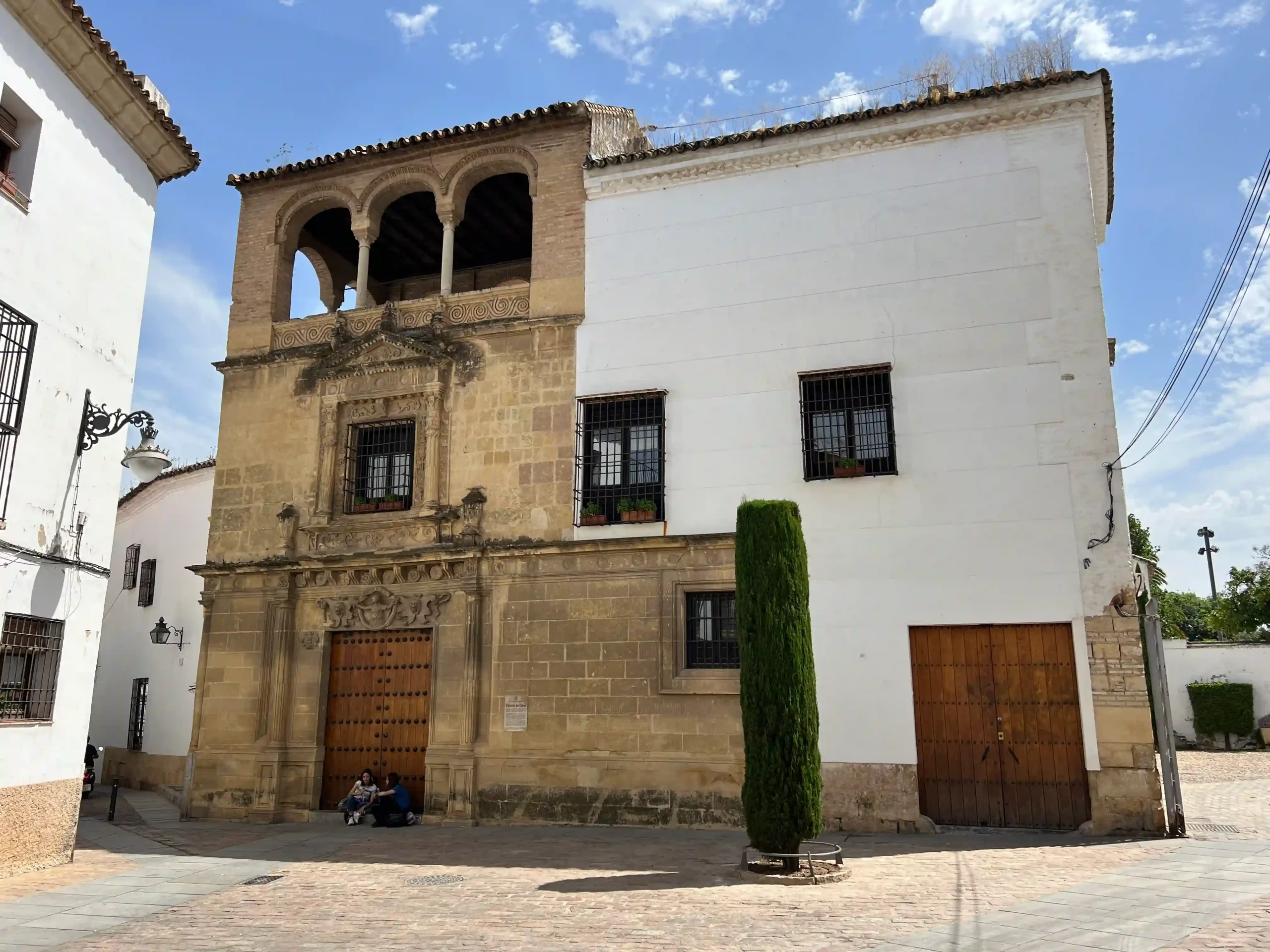 Extérieur du Palais d'Orive à Cordoba