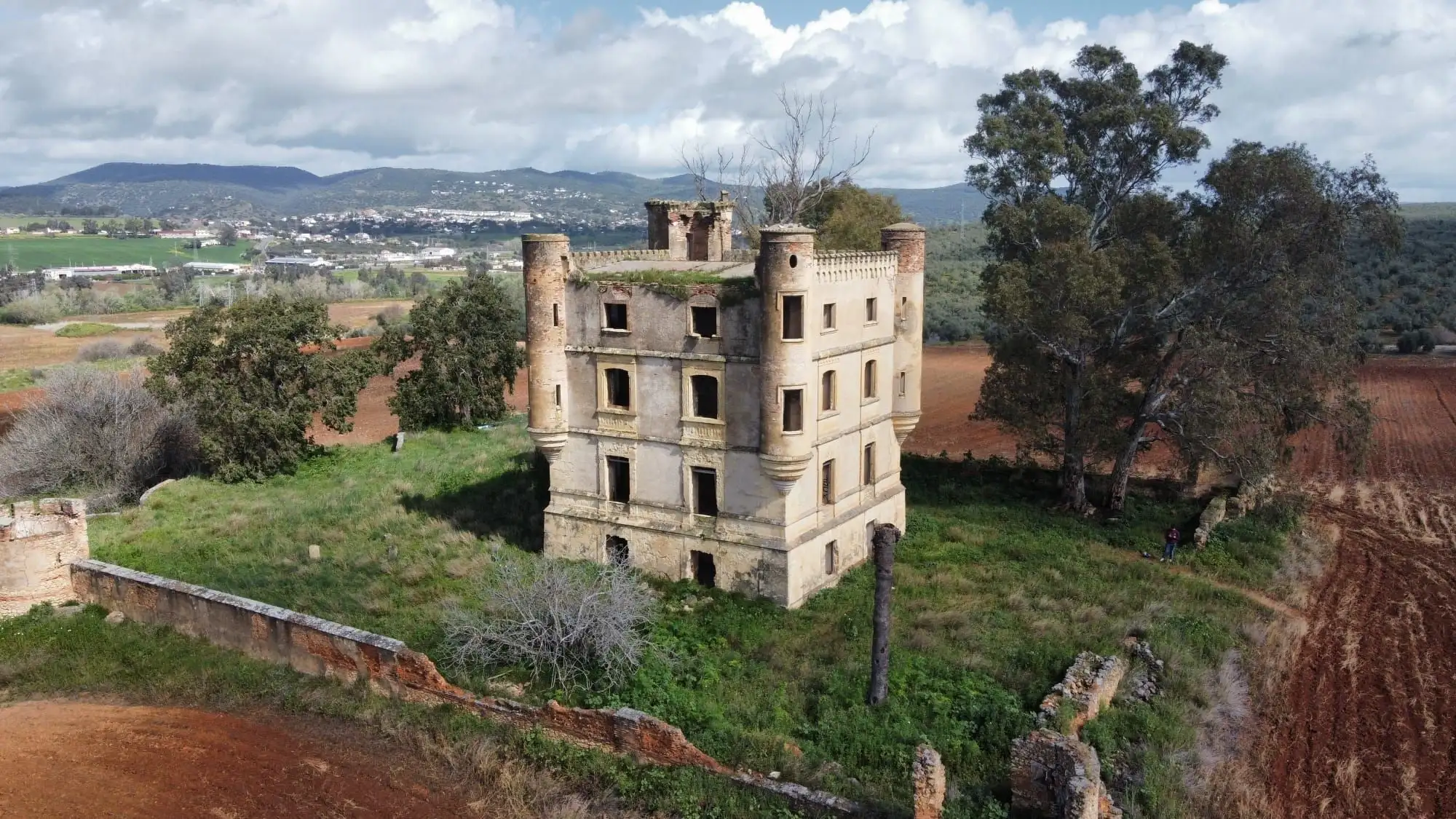 Vue extérieure du Château d'Isabela à Cordoba