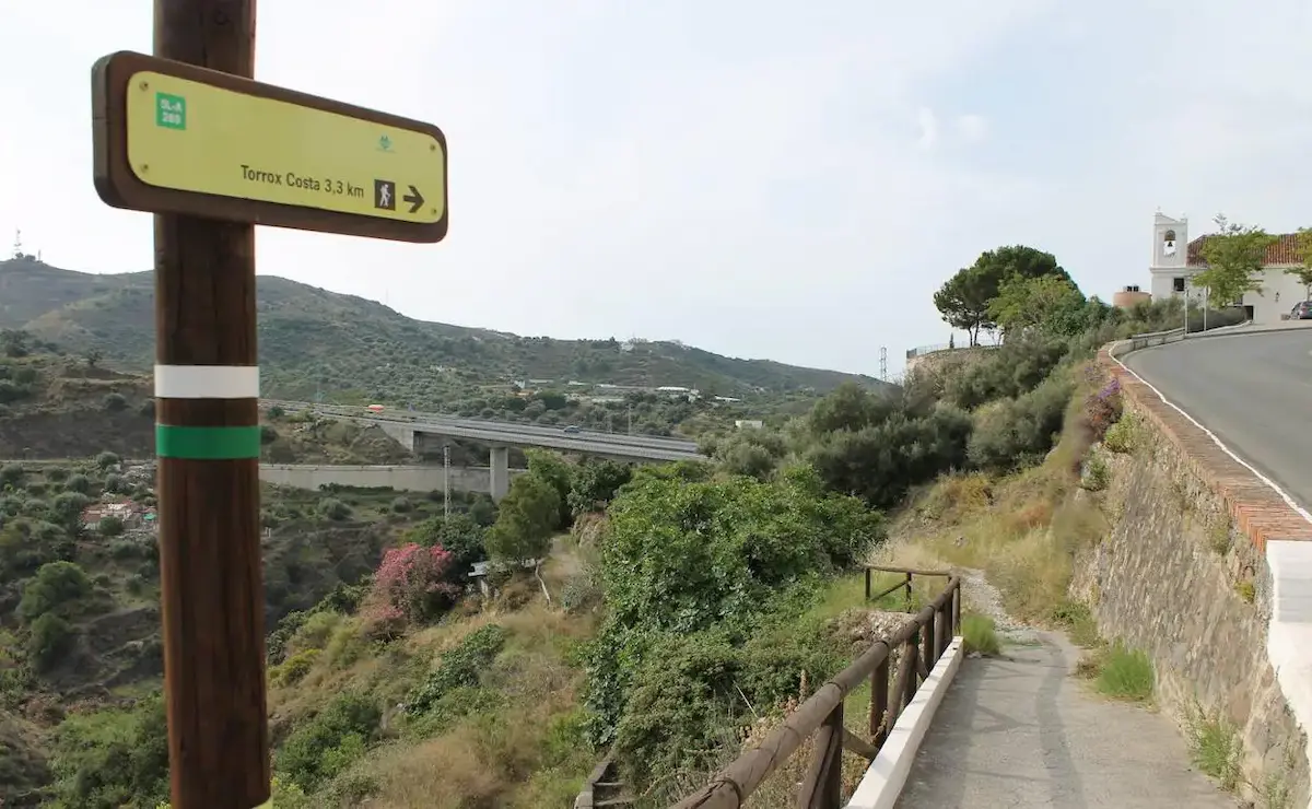 Odcinek szlaku okrężnego Torrox Costa–Torrox Pueblo