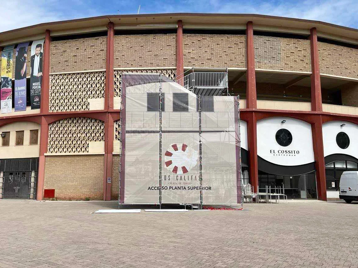 Extérieur de l’arène de Cordoba