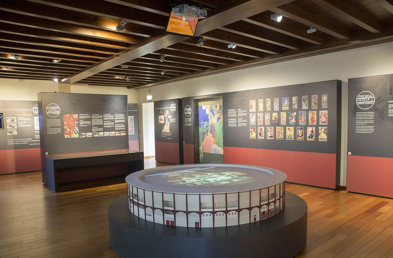 Maqueta de la plaza de toros de Córdoba en el museo taurino