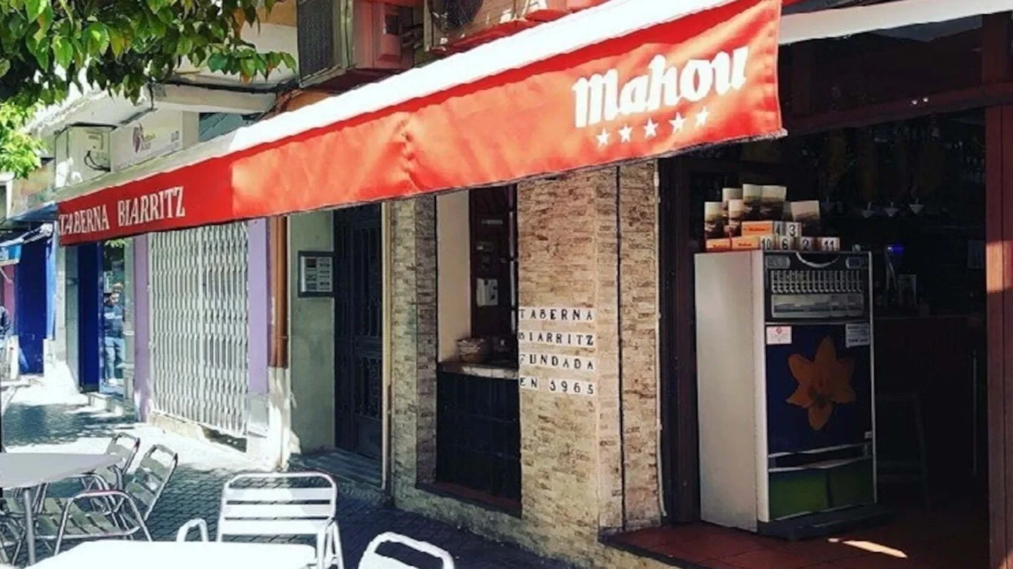 Terraza de la Taberna Biarritz en Córdoba