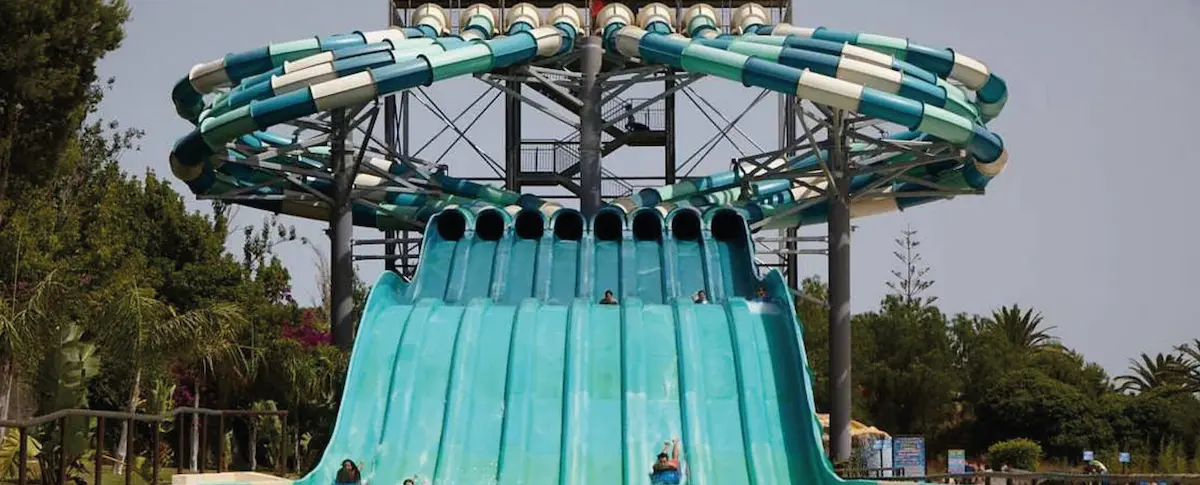 Jedna z głównych atrakcji Aqualand Torremolinos