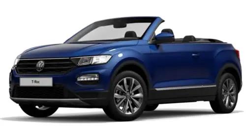 Convertible car hire Volkswagen – rij comfortabel en stijlvol.